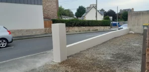 Maçonnerie muret à Trébeurden