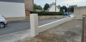 Maçonnerie muret à Trébeurden